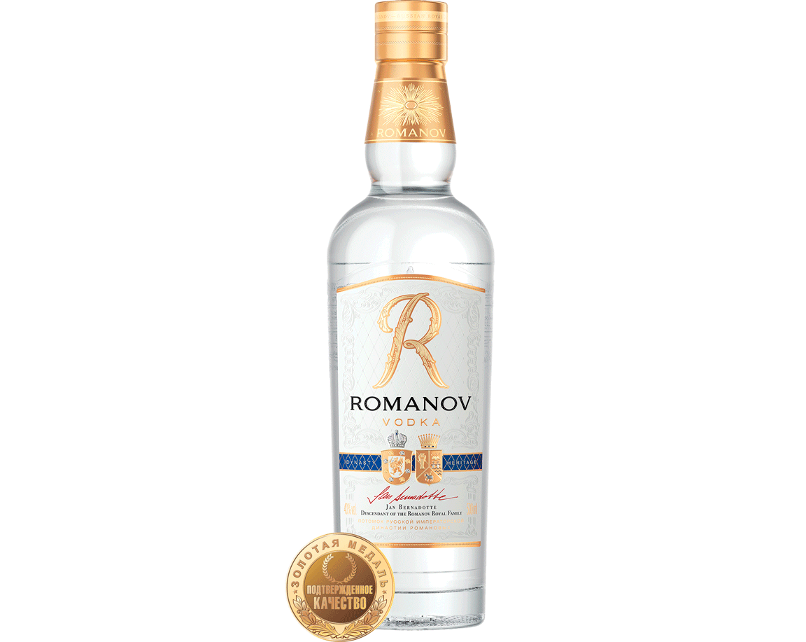 Водка «ROMANOV (РОМАНОВ)»