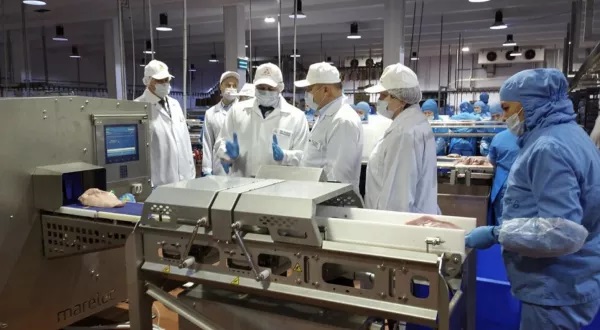 "Дамате" запустила новую линию нарезки мяса индейки на заводе в Ростовской области