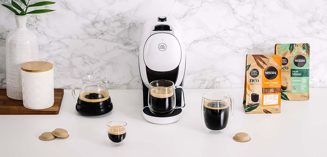 Nescafe Dolce Gusto запускает Neo, новое поколение "Кофейни дома"