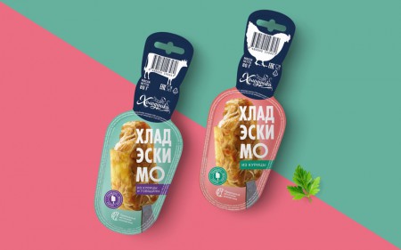 Getbrand разработали дизайн упаковки холодца на палочке "ХладЭскимо"