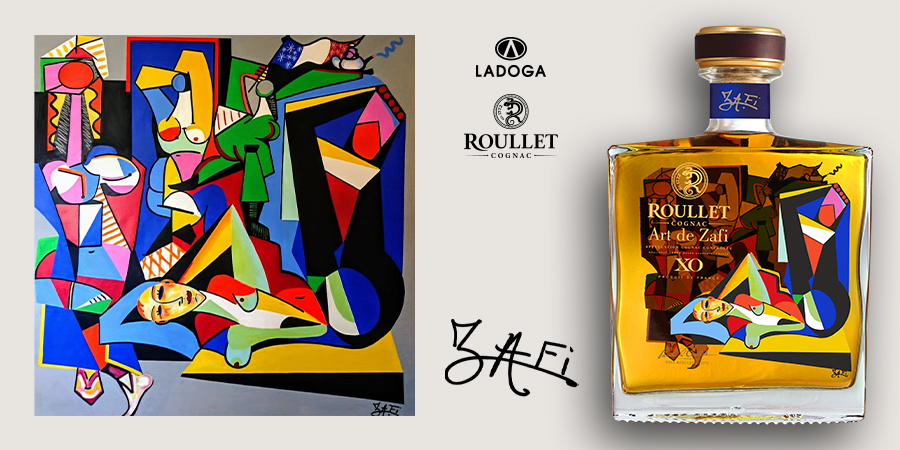 Новинка дома Roullet: лимитированный релиз коньяка Roullet XO Art de Zafi