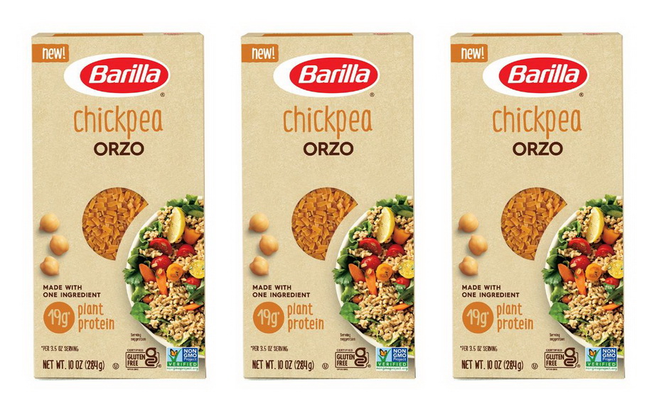 Barilla представила пасту орзо из нута