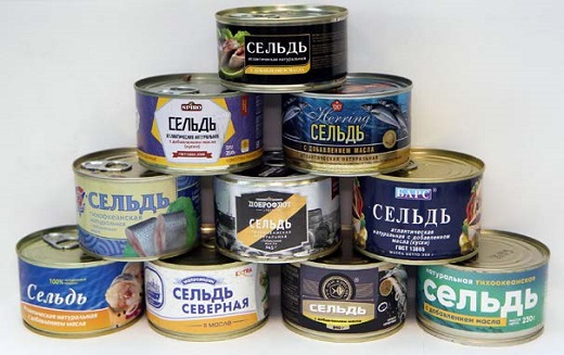 ТОП-10 ВЫБОР РЕДАКЦИИ. КОНСЕРВЫ. СЕЛЬДЬ НАТУРАЛЬНАЯ С ДОБАВЛЕНИЕМ МАСЛА (ПО ВЕРСИИ ЖУРНАЛА «ГАСТРОНОМИЯ. БАКАЛЕЯ»)