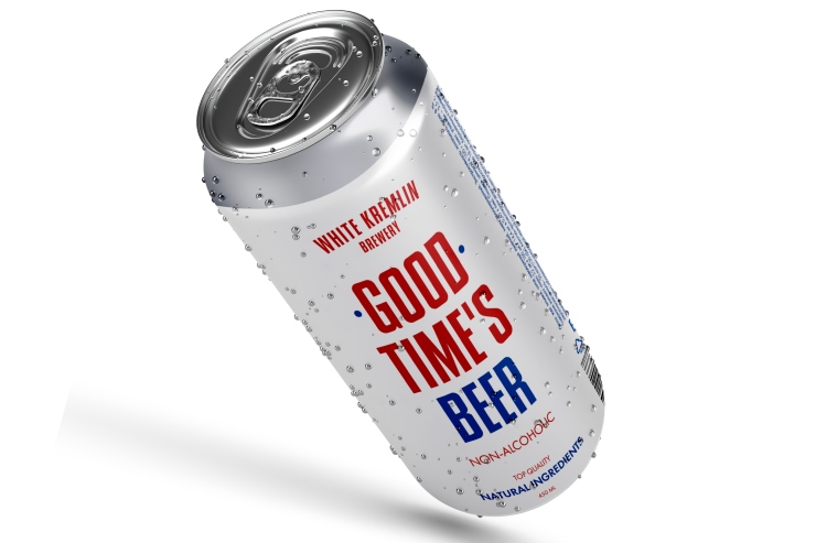 «Белый кремль» выпустил безалкогольный лагер для активного отдыха Good Time’s Beer