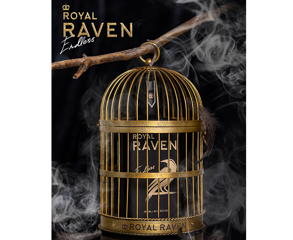 Джин Royal Raven Endless - эксклюзивная новинка от «Татспиртпром»