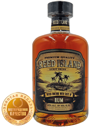 Настойка горькая со вкусом рома REED ISLAND от АО «Башспирт»