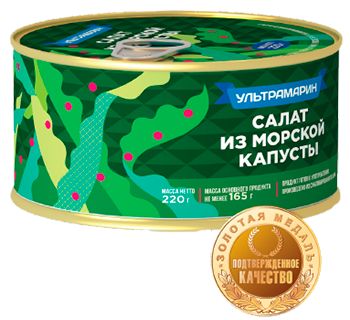 Салат из морской капусты «Дальневосточный»