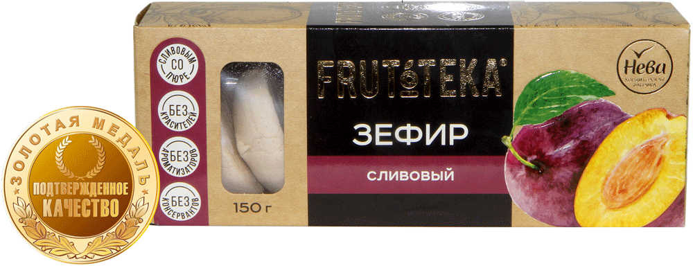 Зефир сливовый ТМ FRUTOTEKA — выбор редакции