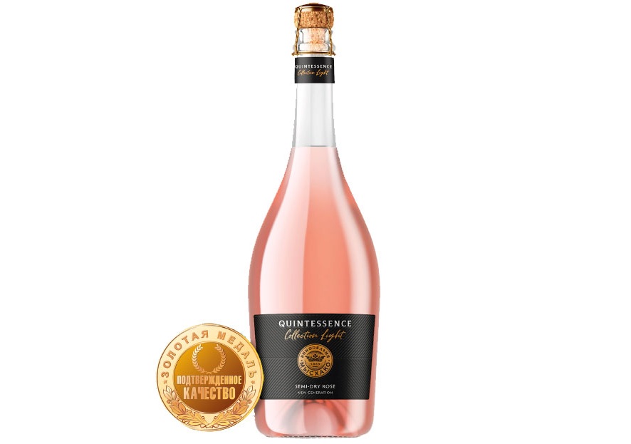 Выбор редакции.  КВИНТЭССЕНЦИЯ. НОВОЕ ПОКОЛЕНИЕ. Rose. Игристое вино