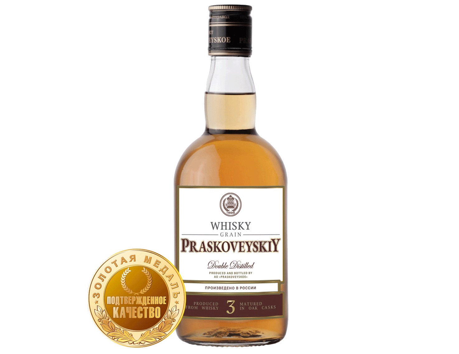 Выбор редакции журнала «Спиртные напитки»  ПРАСКОВЕЙСКИЙ (PRASKOVEYSKIY WHISKY)