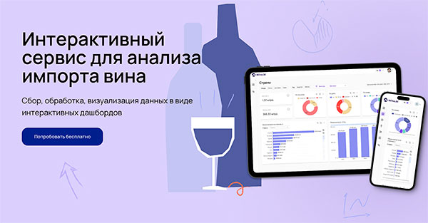 Wine.BI: Новый уровень аналитики для винодельческой индустрии