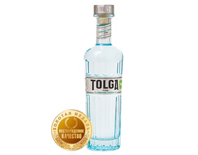 Выбор редакции журнала «Спиртные напитки»  ТОЛГА ПЬЮР (TOLGA PURE)  Водка ORGANIC