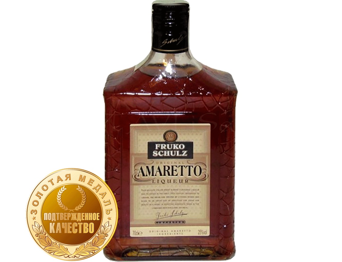 Выбор редакции журнала «Спиртные напитки»  Fruko Schulz Amaretto  (Фруко Шульц Амаретто)