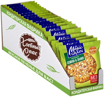Печенье «СЕМЕНА И ЗЛАКИ» ТМ MAGIC GRAIN