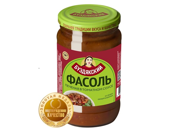 Выбор редакции журнала «Гастрономия. Бакалея»  Фасоль печеная в томатном соусе ТМ «БУЗДЯКСКИЙ»