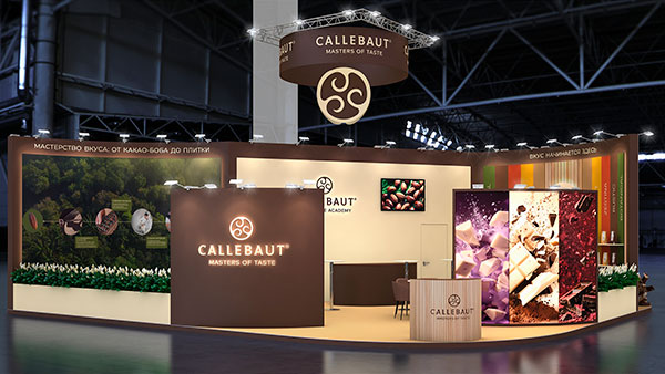 Новая концепция стенда Barry Callebaut на выставке «ПРОДЭКСПО-2026»