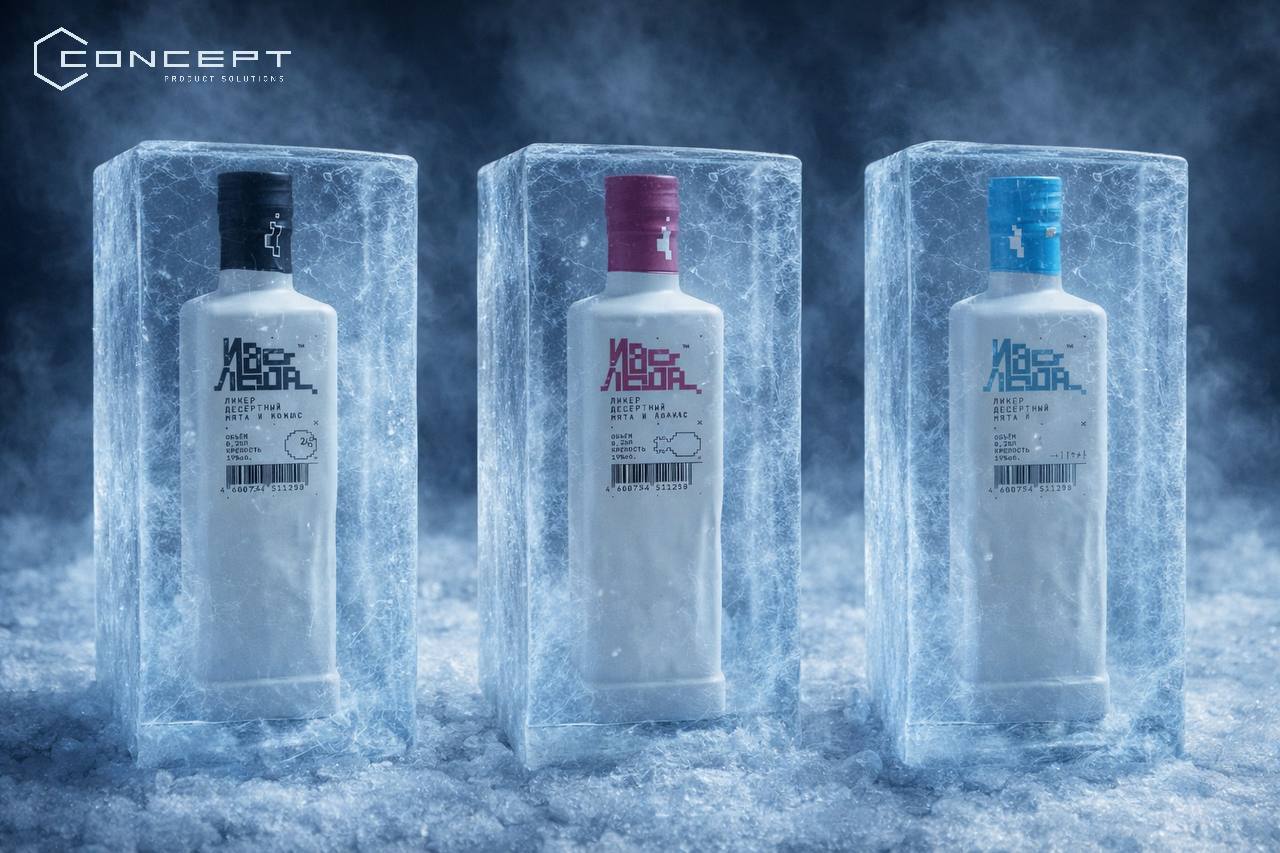 ГК «CONCEPT» выпустила новый RTD-ликер в пиксельном формате